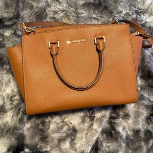 Camel Michael Kors purse